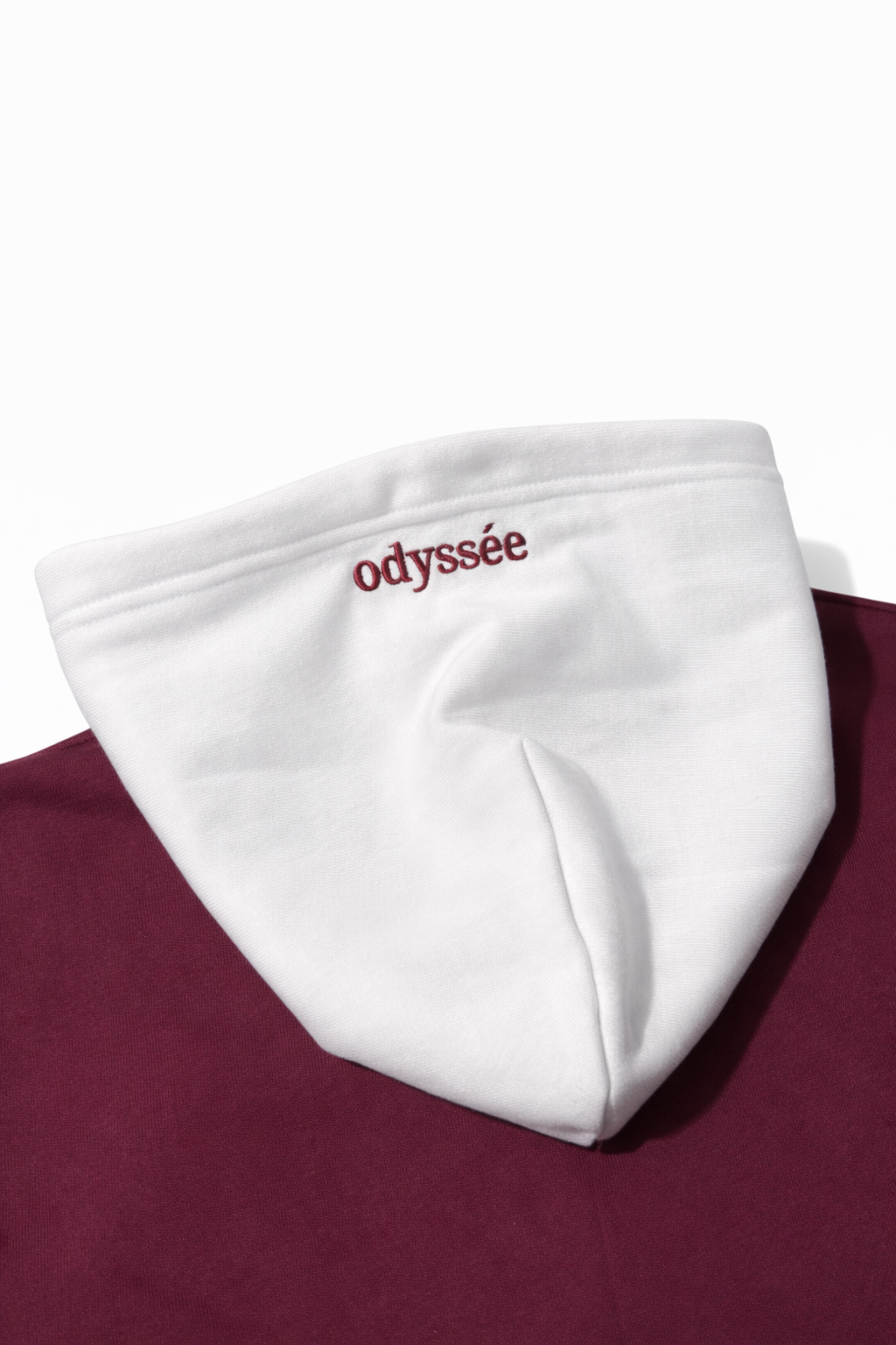 odyssée two-tone hoodie