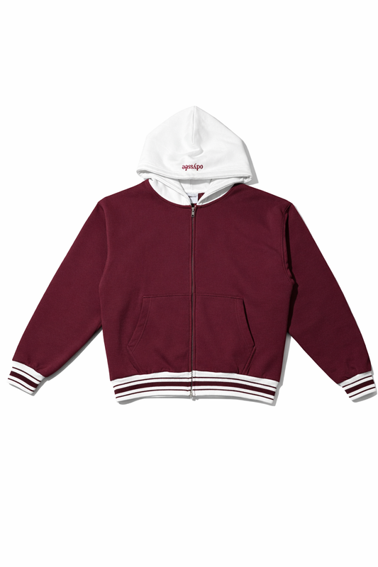 odyssée two-tone hoodie