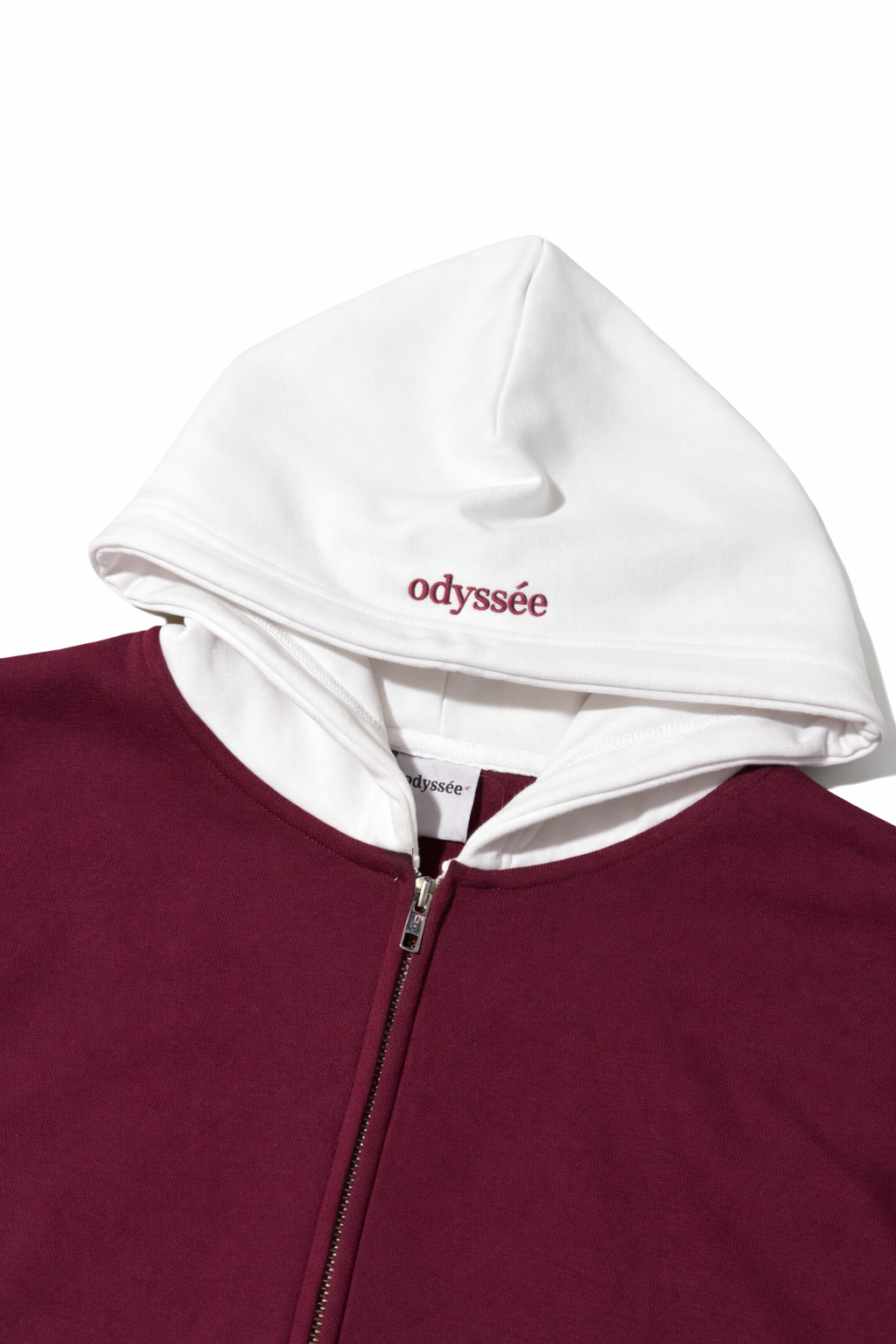 odyssée two-tone hoodie
